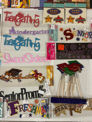 School, Sports, & Music Scrapbook Crafting Kit – Paper, Die Cuts, Stickers