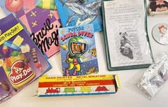 Vtg 1990s Mixed Ephemera Paper Junk Journal Millennial Nickelodeon Scholastic