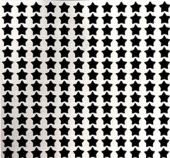 Glossy Black Star Sticker Sheet! – Choose a Size!