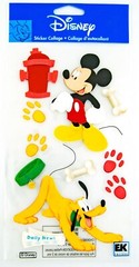 Jolee’s Boutique Sticker Collage Disney Mickey & Pluto Collection EK Success