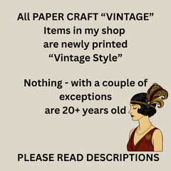 1 Pg Sewing Labels For Card Toppers Junk Journal Supplies Scrapbook Ephemera