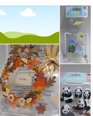 MULTIPLE VARIATIONS YOU CHOOSE RARE HTF Jolee’s Seasonal and Holiday Stickers