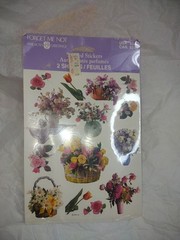 American Greetings Forget Me Not Scented Stickers 2 Sheets Vintage Stickers