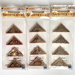 Sticko Architecture Stickers 95 pk Mini Stone Metal Embellishment Lot Dollhouse