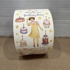 Vintage Susan Branch BIRTHDAY GIRL Full Sticker Roll – Rare Stickers