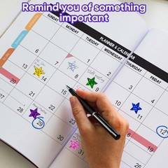 2100 Pack,6 Colors, Holographic Small Star Stickers for Kids Reward, Behavior…