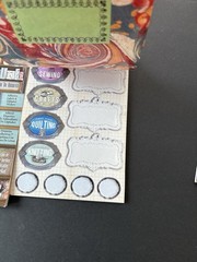 7 Gypsies Architextures Ephemera Collage Mixed Media Lot 3 Stash Paque Stickers