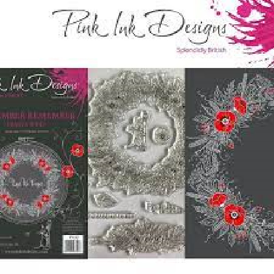 Pink Ink Designs Acrylic Stamps REMEMBER REMEMBER FRAMES SERIES