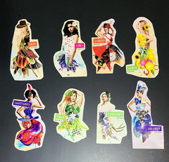Magazine Clippings Fashion Mag Astrology Models Craft Collage Junk Journal Paper