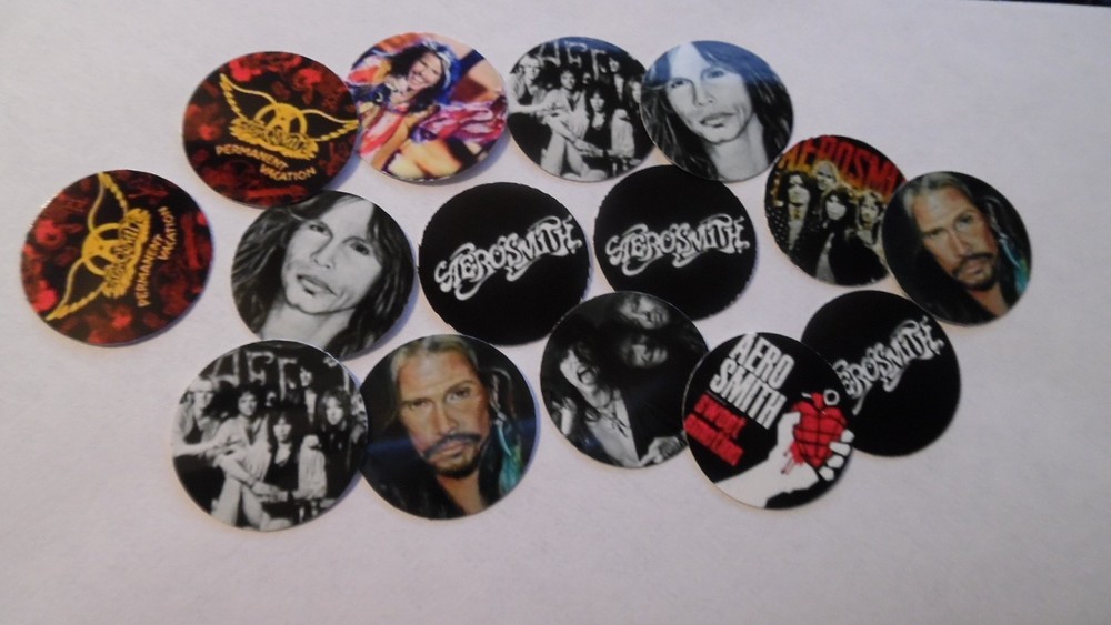 Pre Cut One Inch Band Aerosmith FREE SHIP