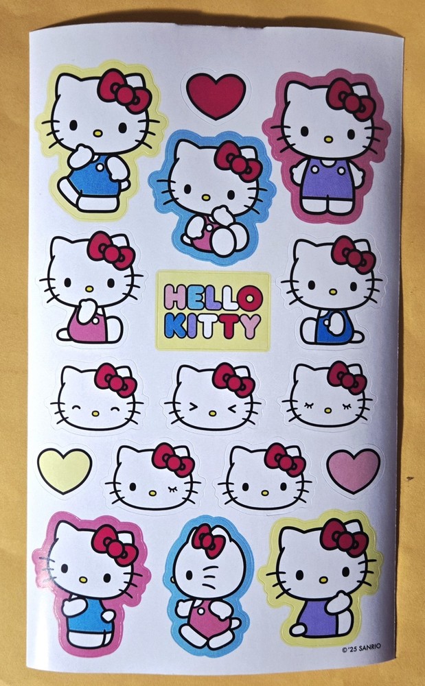 «Hello Kitty And Friends» Sticker Sheet