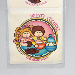 VINTAGE 1983 CABBAGE PATCH KIDS SCRATCH N SNIFF STICKERS IN PACKAGE NOS SEALED
