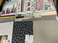 Scrapbook Paper 8 Lbs Over 180 12″ x 12″ Sheets Magnolia Jane, Stampin Up
