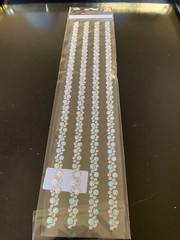 DIY SELF-ADHESIVE CRYSTALS BORDER CRYSTAL STRIPS 4 PCS