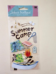 RETIRED XL Jolee’s Boutique Embellishments – Summer Camp – SPJBLG256