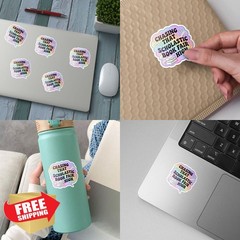 Piratify 3 Pcs Chasing Scholastic Book Fair High Sticker