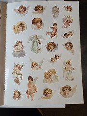 VICTORIAN ANGELS STICKERS By Carol Belanger Grafton