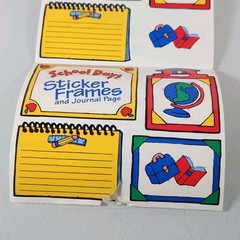 Vintage Frances Meyer School Day Frames Sticker Roll Lot of 44 Sheets – READ
