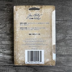 Tim Holtz Idea-ology Lot Label Tape Faucet Knobs Odds Ends Assemblage Chain New