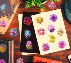 130+ Lot Ephemera Junk Journal Scrapbook Stickers Craft Paper Vtg Advertising