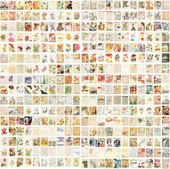 400Pcs Junk Journal Vintage DIY Material Paper Journaling Supplies Scrapbooking