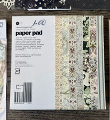 Basic Grey *CAPPELLA* Accessories LOT: 2 Doilies, 6×6 Paper Pad, Take Note Pops+
