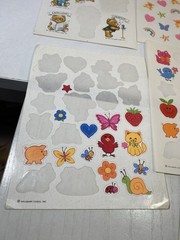 Hallmark, AGC, & Trend Loose Partial Sheet New Stickers Bears, Sweet Dreams, Etc