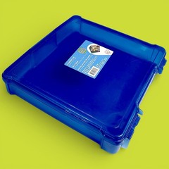 Huge 7pc Jumbo Lot Multicompartment Storage/ Scrapbook Cases Boxes Organization