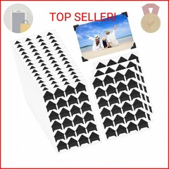 432 Pcs Photo Corners Self Adhesive, Acid Free Picture Corners for Scrapbooking,