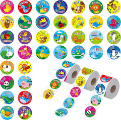 1800 Teacher Reward Encouragement Motivational Spanish Espanol Sticker in 36 Ani