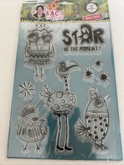 Art by Marlene BACK TO NATURE Studio Light paper Elements Arty Pad Stamps Vellum
