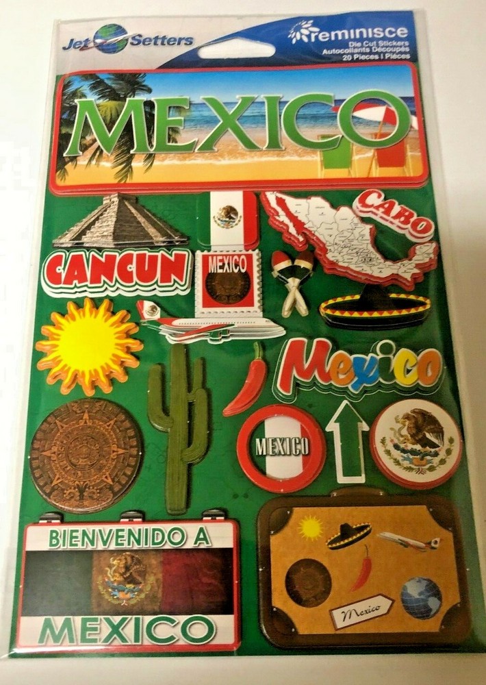 PAPER HOUSE DESTINATIONS STICKERS YOUR CHOICE TRAVEL STATES & COUNTRIES
