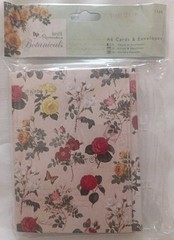 Docrafts Papermania Botanicals Set Paper Pack Cards 3D Bloomers Ribbon /597