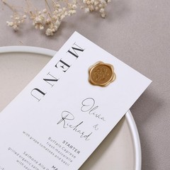 30 Pcs Olive Branch Style Wax Seal Stickers Self-Adhesive Wedding Invitation