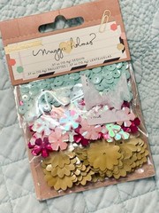 Maggie Holmes Confetti Sequin Mix Crate Paper Scrapbook Embellishments NIP
