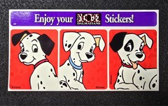 8 Item Disney Sticker Lot Lilo & Stitch, Winnie the Pooh, Jasmine, Pluto