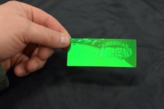 VTG Polaroid 3-D 90’s Holograms Prototypes – American Air Head Needle 1.5 x 3.5″