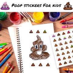 420PCS Poop Stickers for Potty Training, Rewards & Poop Parties