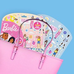 Horizon Group USA Barbie Puffy Sticker Playset, 75 Reusable Stickers, 2-Sided Be