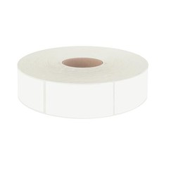 600 PCS White Rectangular Stickers, Blank Write on Labels Self-Adhesive Stickers