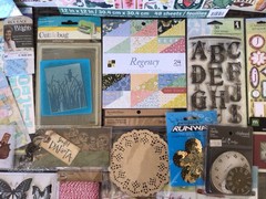HUGE SCRAPBOOK LOT~Mixed Themes~Paper-Folder-Stamps-Sticker-Bling & More~NEW