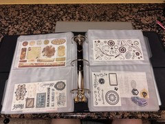 Creative Memories binder with dividers, protectors, stickers, & more!