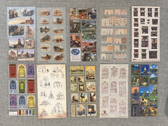 Lot of 10 Stickii Club Sticker Sheets – Town & Country Theme