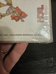 Vintage 1981 Current Inc Stickers Christmas Cheers. Unopened Multiple Sheets