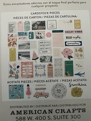 Maggie Holmes Sunny Days Ephemera Die-Cuts 40/Pkg-Cardstock & Acetate