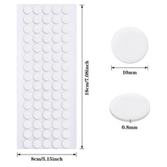 Versatile 10mm Double-Sided Putty Stickers – Waterproof Adhesive for Crafts
