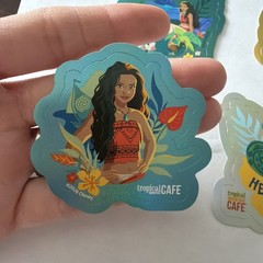 Sticker Pack | Moana | From Mystery Pack Tropical Smoothie Cafe Limited Edition