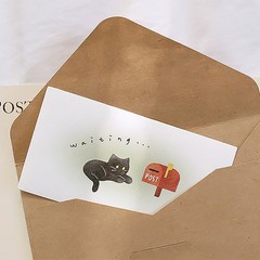 Kawaii Black Cat Deco Stickers Planner Diary Journal Scrapbook Craft Stationery