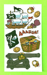 Francis Meyer Pirates Sticker Sheet