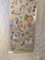 NEW Sealed Stickeroni Hallmark RAINBOW BRITE Sprites Starlite sticker Pack